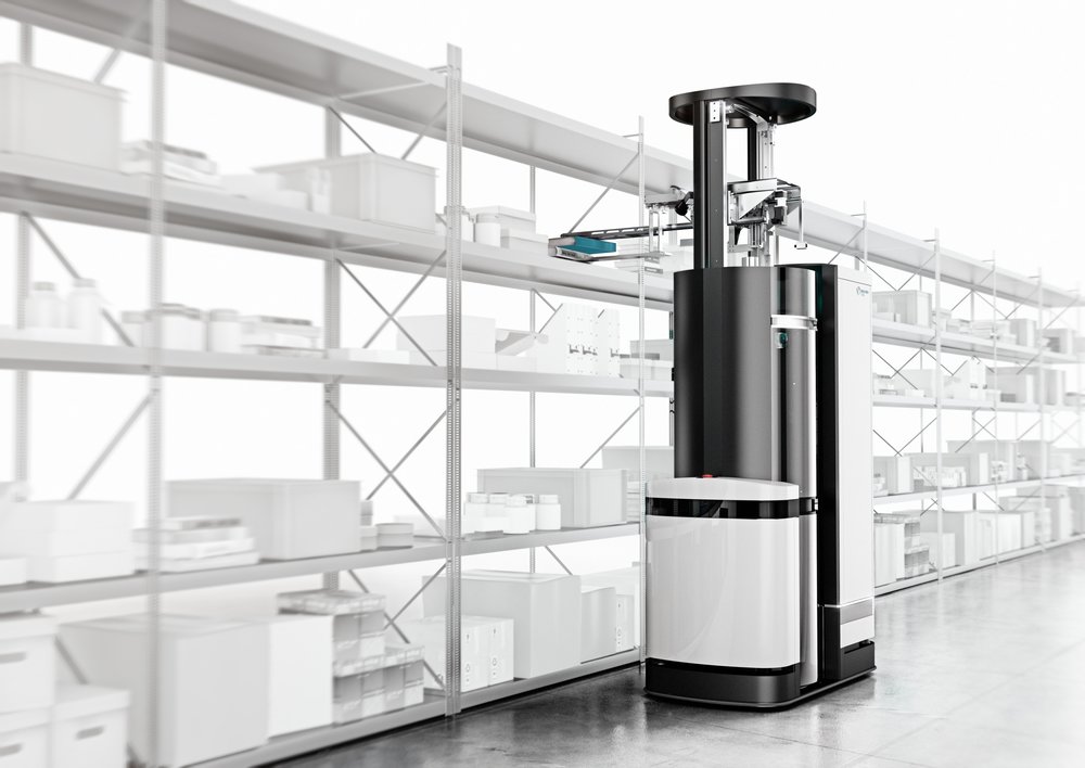 Des robots intelligents se chargent des rayonnages pour le commerce en ligne.